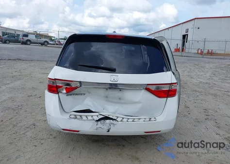 2011 Honda Odyssey Ex-L из США, поврежденный, VIN 5FNRL5H67BB011070